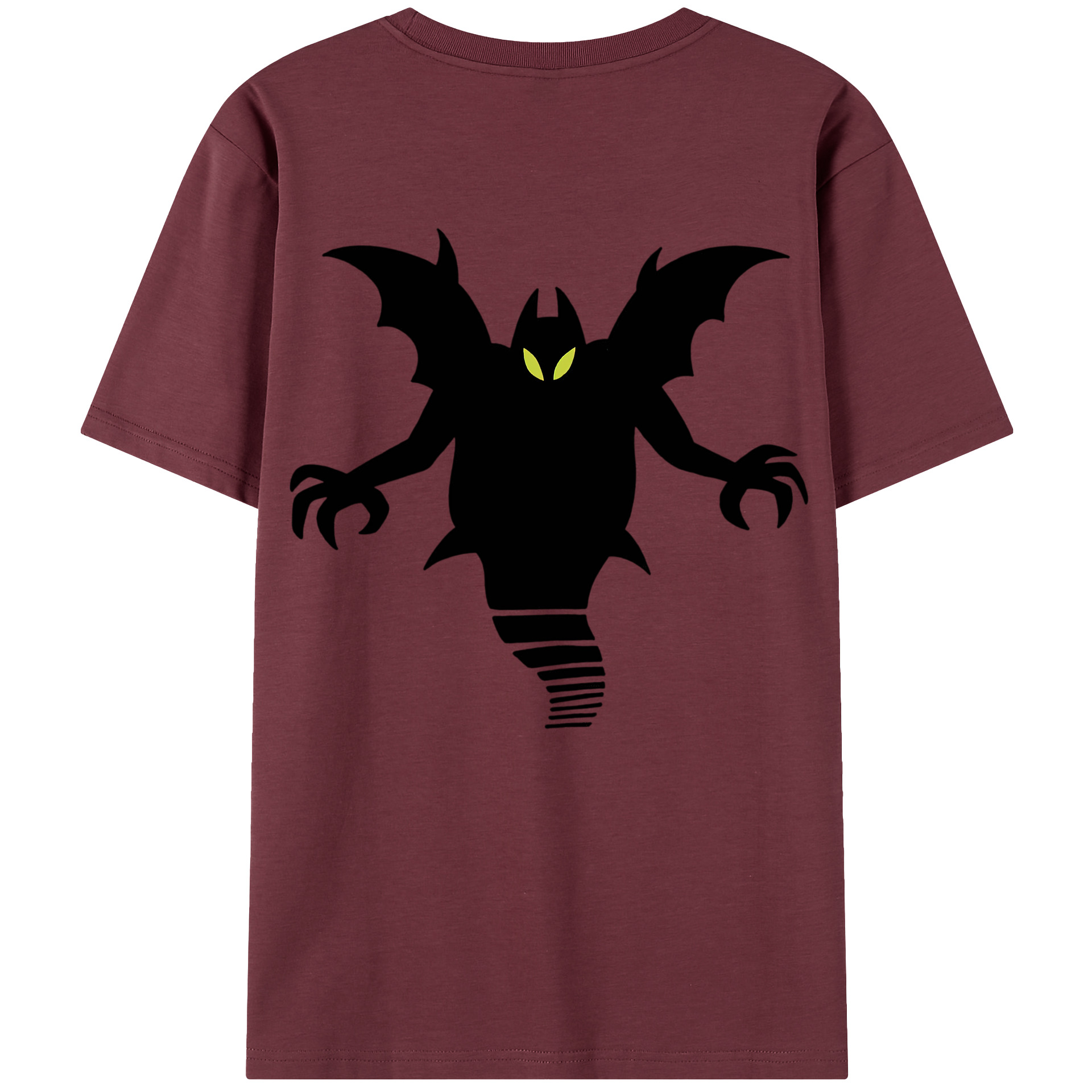 （画像用） ドラゴンクエスト Doragon Kuesuto Dragon Quest 綿100％半袖Tシャツ（背面プリント）
